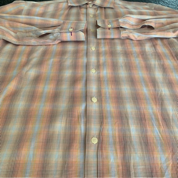 Paul Smith London Button Down shirt Gingham size 15.5/39 - Picture 5 of 10